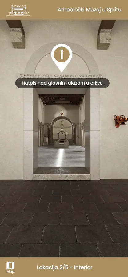 Salona — rekonstrukcije na lokalitetu: Manastirine